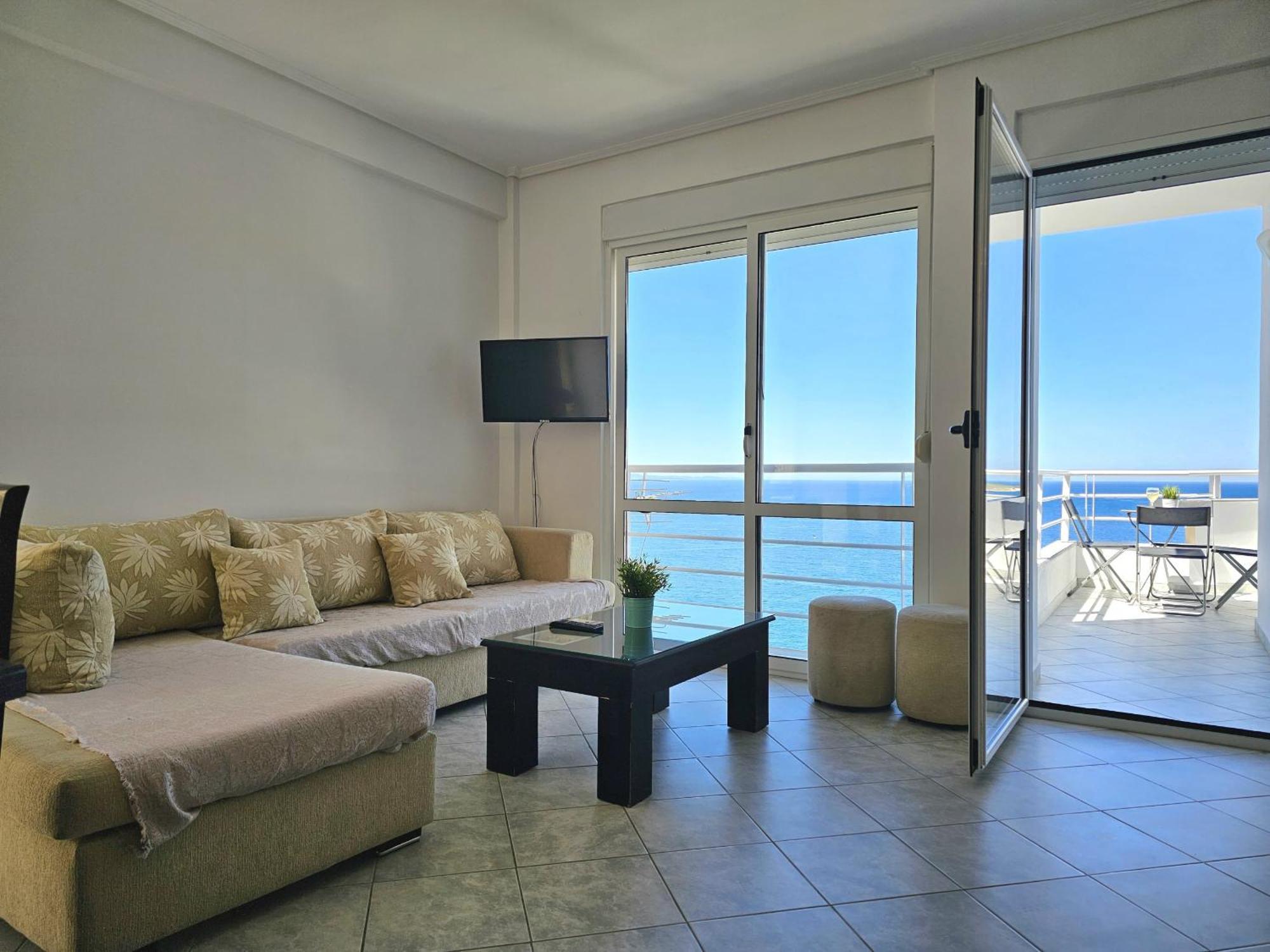 Blue Apartment Sarandë Exterior foto